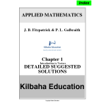 Legacy Applied Mathematics - Detailed Answers